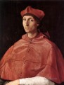 Retrato de un cardenal maestro renacentista Rafael